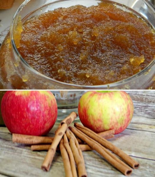 Mermelada de manzana y canela sin un gramo de azúcar ¡muy rica!